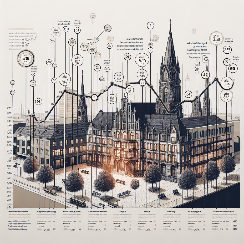 Mietspiegel-Entwicklung Leipzig Zentrum Ost in letzten Jahren